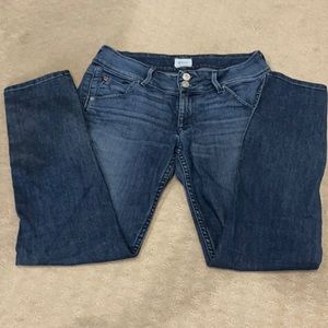 Hudson Collin Flap Skinny Ankle Jeans - size 27